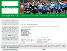 Tablet Screenshot of firmenlauf-oe.de